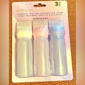 Beauty Balance Root Comb Applicator Bottles 3 Pack